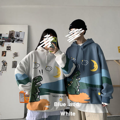 Wild Couple Outfit Trendy Brand Hip-hop Jacket Sweater