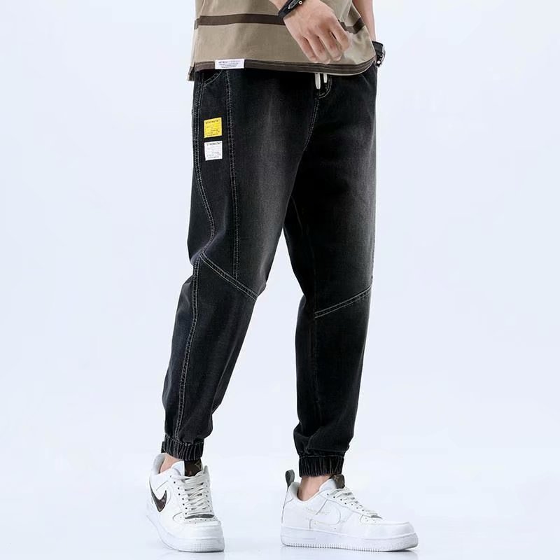 Cropped Joggers For Men - Trousers Trend, Summer Thin Casual Pants