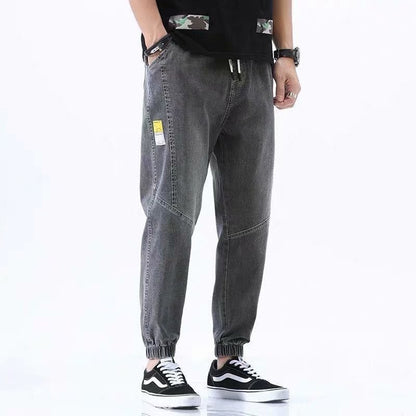 Cropped Joggers For Men - Trousers Trend, Summer Thin Casual Pants