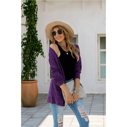 Long Sleeve Pocket Cardigan Jacket