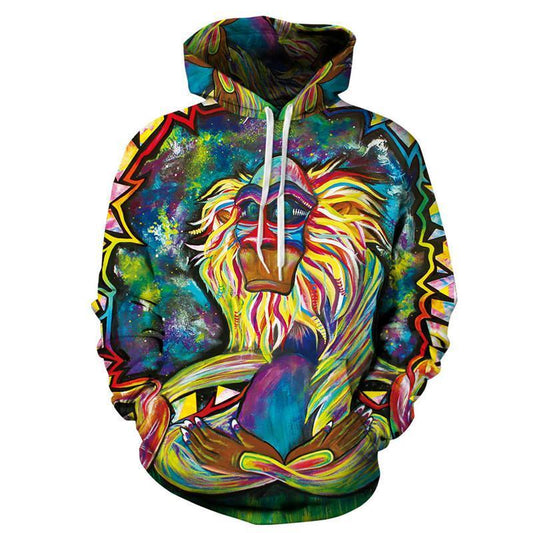 Trippy Monkey Hoodie