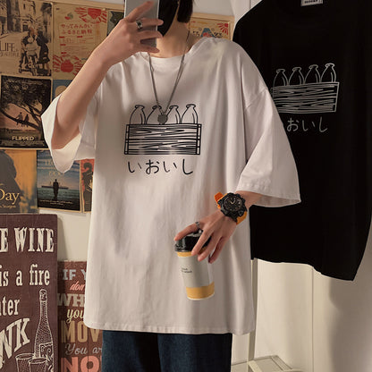 Printed Korean style T-shirts