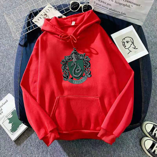 Slytherin - Harry Potter Franchise Collection, Top Loose Hooded Sweatshirt