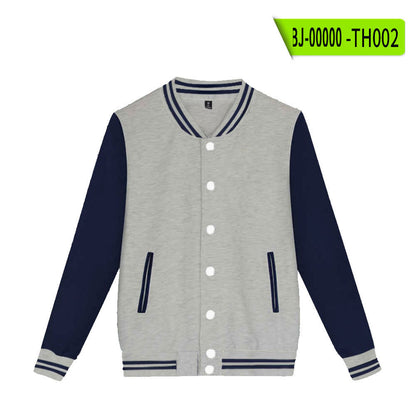 Baseball Uniform -  American Style Trending Women or Girls Cardigan Jacket