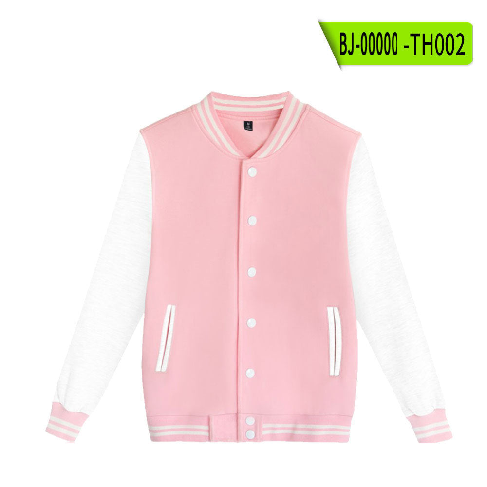 Baseball Uniform -  American Style Trending Women or Girls Cardigan Jacket