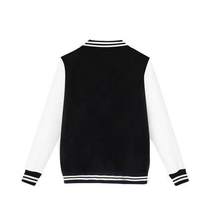 Baseball Uniform -  American Style Trending Women or Girls Cardigan Jacket