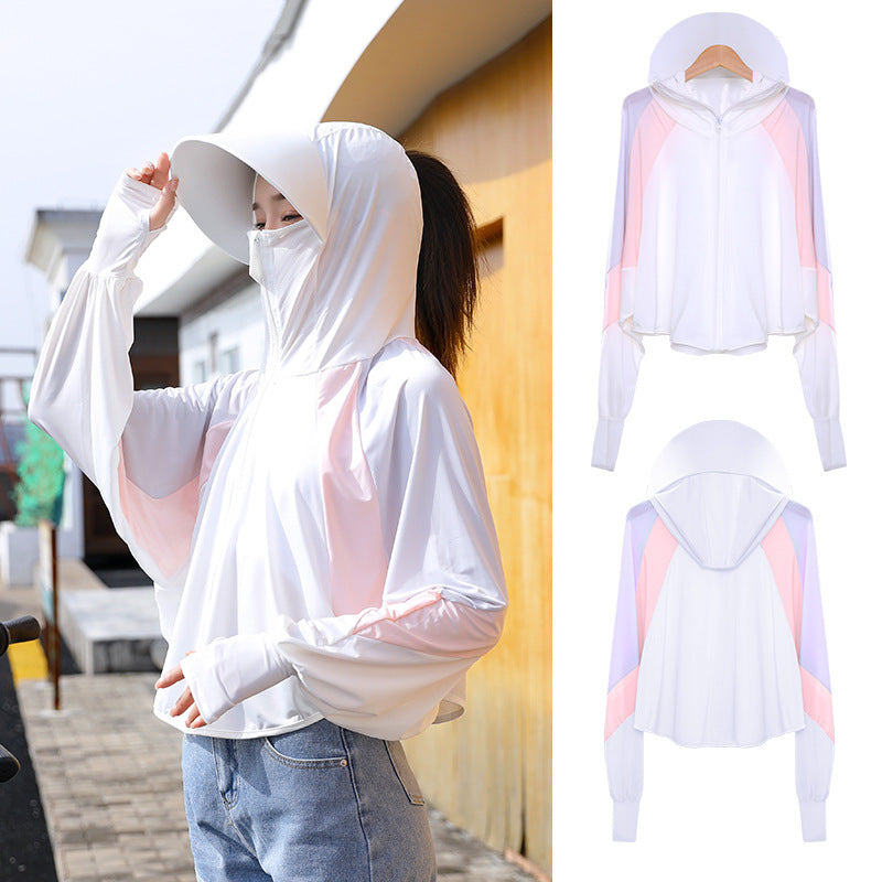 Women's Short Summer Long Sleeve Sun Protection Clothing